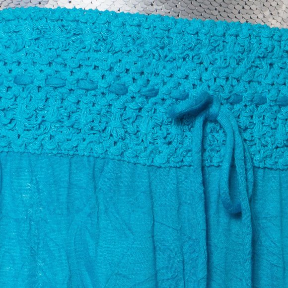 NWT INC turquoise skirt - Large - Picture 4 of 5